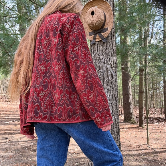 90s Brocade Tapestry Jacket - Picture 7 of 15